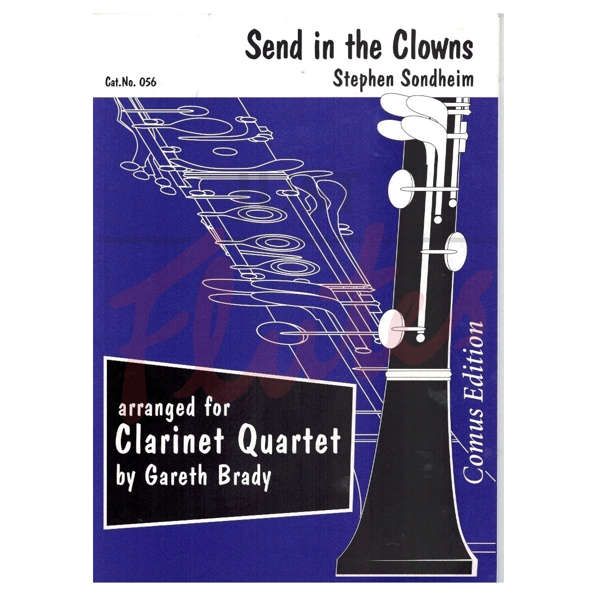 Send In The Clowns [Clarinet Quartet]
